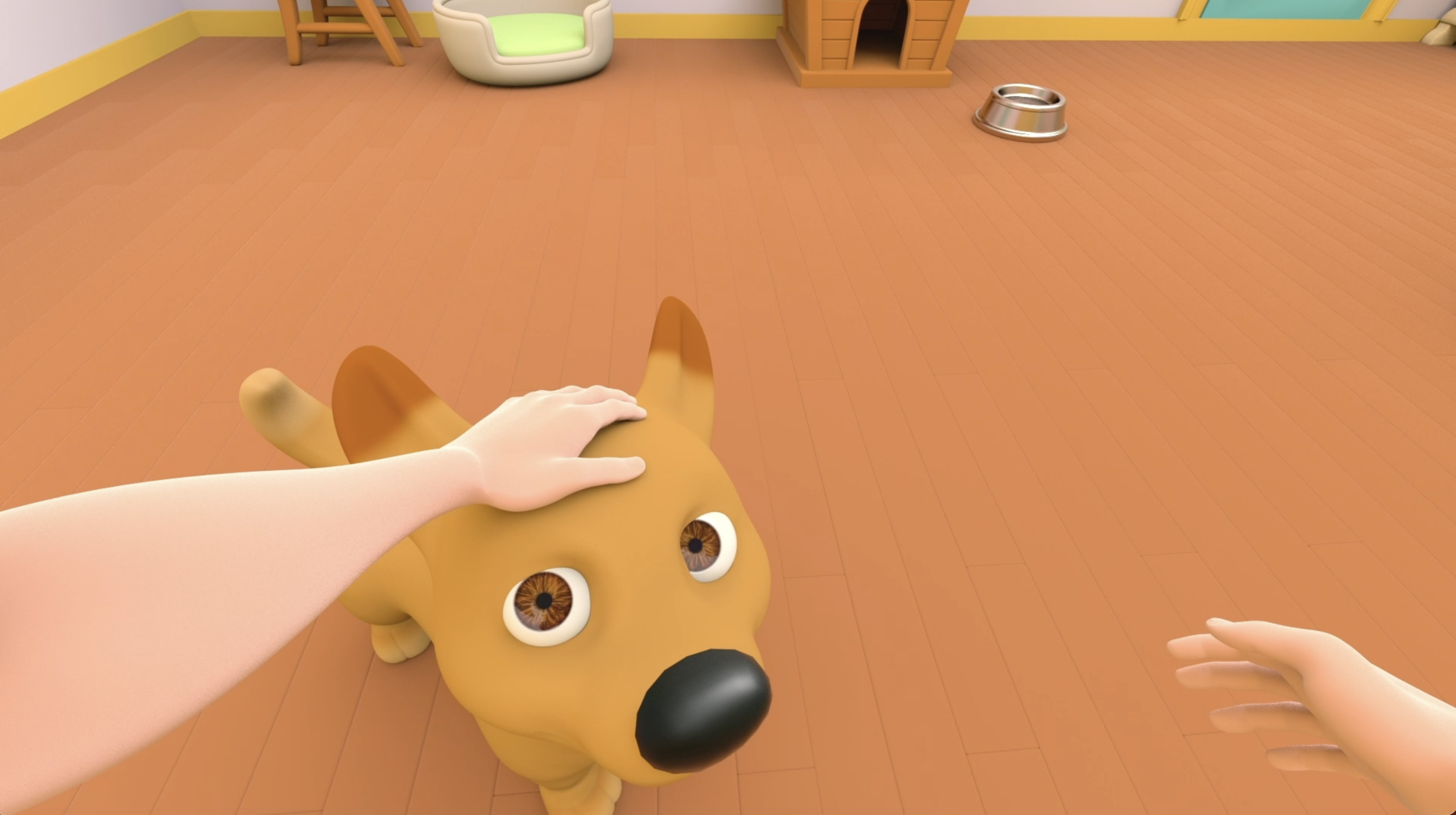 Momo in VR Mode